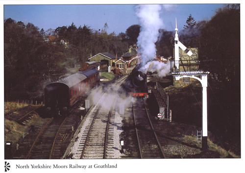 North York Moors Railway at Goathland postcards